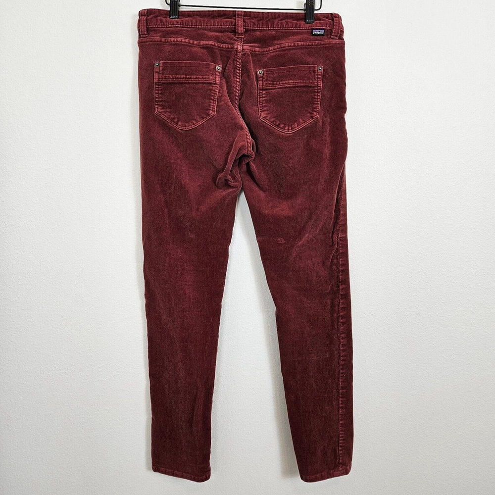 Patagonia Womens Organic Cotton Fitted Corduroy Pants Size 30 Stretch Gorpcore - Picture 2 of 16